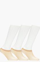 Boohoo Lauren Trainer Liner 4 Pack Nude