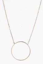 Boohoo Libby Circle Detail Necklace