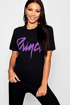 Boohoo Prince Licensed T-shirt