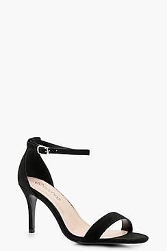 Boohoo Tia Wide Fit Low Heel Two Part
