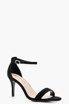 Boohoo Tia Wide Fit Low Heel Two Part