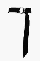 Boohoo Rachel Long Line Suedette Circle Belt