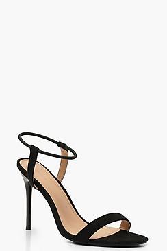 Boohoo Halo Ankle Strap 2 Part Heels