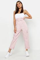 Boohoo Woven Belt Pocket Detail Trouser