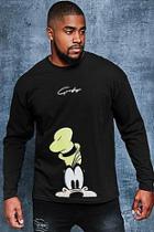 Boohoo Big And Tall Disney Goofy Loose Fit T-shirt