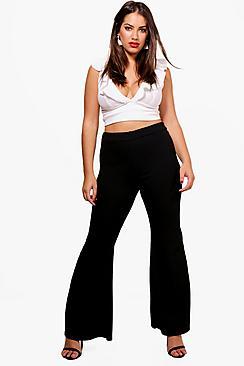 Boohoo Plus Flare Trouser