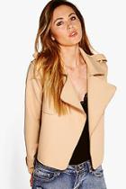 Boohoo Lillie Bonded Short Trench