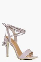 Boohoo Lucia Wrap Strap Two Part Sandal