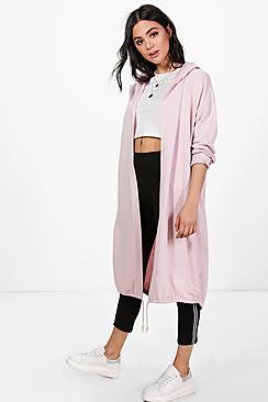Boohoo Eleanor Maxi Lightweight Festival Jacket