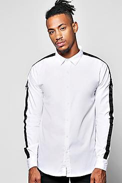 Boohoo Arm Strap Detail Shirt