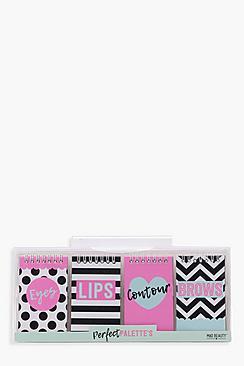 Boohoo 4 Mini Make Up Palettes