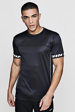 Boohoo Active Gym T-shirt With Piping