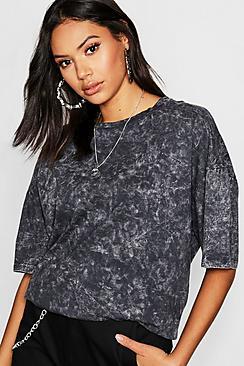 Boohoo Oversized Acid Wash T-shirt