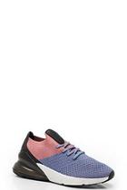 Boohoo Knitted Lace Up Sports Sneakers