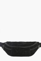 Boohoo Suedette Bum Bag Black