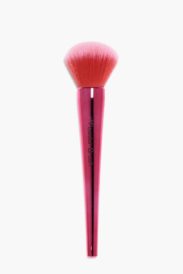 Boohoo Metallic Powder Brush Red
