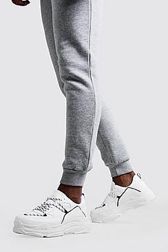 Boohoo Cord Detail Chunky Trainer