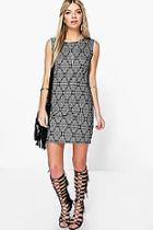 Boohoo Aisha Sleeveless Boho Shift Dress