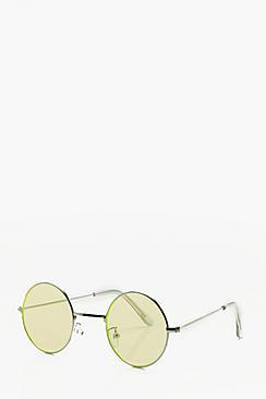 Boohoo Yellow Tinted Lens Glasses