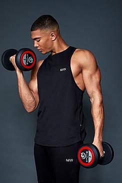 Boohoo Active Gym Racer Tank