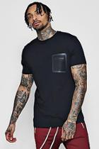 Boohoo Sports T-shirt With Mesh Pocket