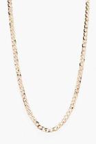 Boohoo Flat 20 Chain Necklace