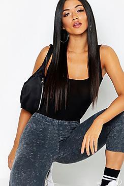 Boohoo Acid Wash 3/4 Length Legging