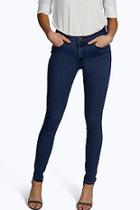 Boohoo Morgan 5 Pkt High Rise Clean Skinny Jeans