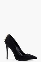 Boohoo Lexi Embellished Heel Court Shoes