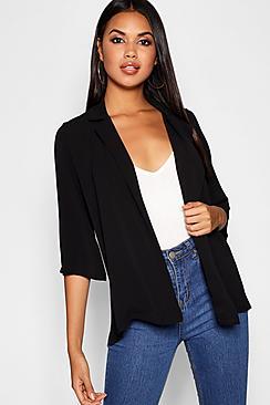 Boohoo Loose Fit Collared Jacket