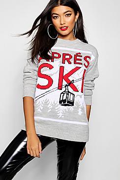 Boohoo Apres Ski Christmas Jumper