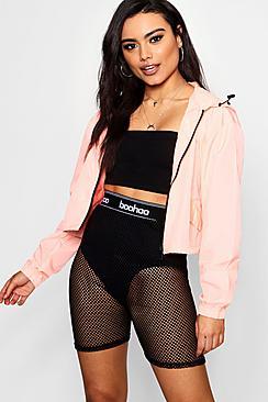 Boohoo Crop Sports Jacket