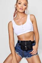 Boohoo Ivy Quilted Belt Bumbag