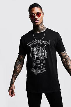 Boohoo Motorhead Oversized License T-shirt
