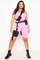 Boohoo Plus Body & Leg Harness Bum Bag