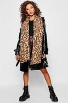 Boohoo All Over Leopard Scarf