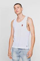 Boohoo Drop Arm Hole Vest With Lobster Badge