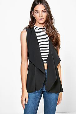 Boohoo Sophie Sleeveless Woven Duster