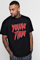 Boohoo Oversized Young Thug Type License T-shirt