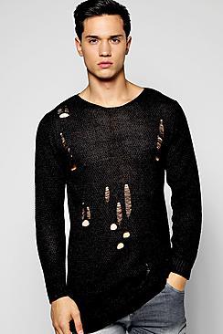 Boohoo Longline Jumper