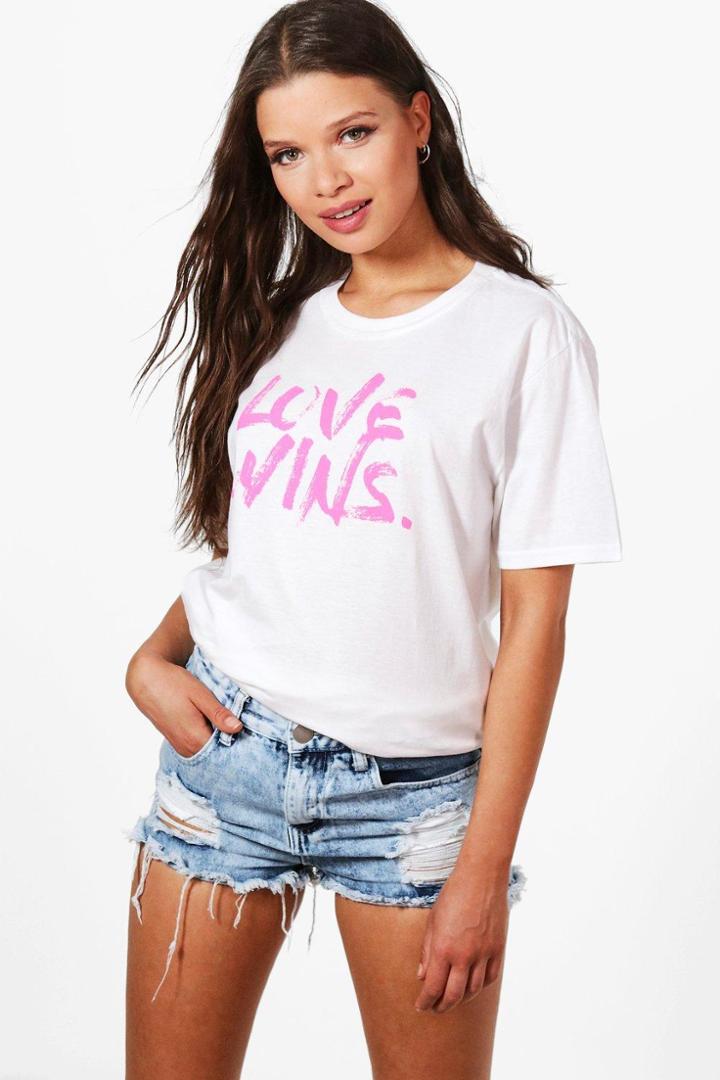 Boohoo Mcr Charity Tee - 100% Of Profits Donated To Emergency Fund Pink