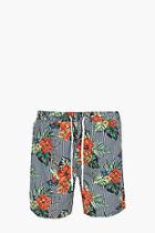 Boohoo Floral Print Swim Shorts