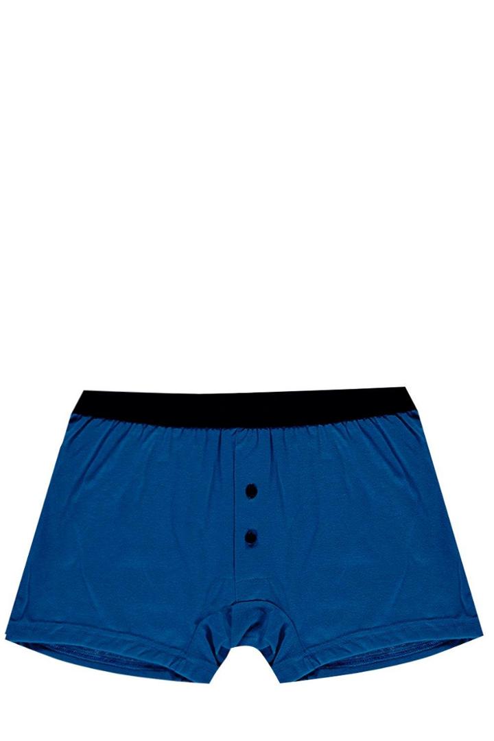 Boohoo Bright Jersey Boxer Short Aqua