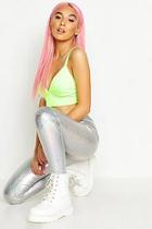 Boohoo Holographic Sparkle Legging