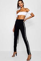 Boohoo Tall Isla Straight Leg Tailored Trousers