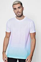 Boohoo Nyc Ombre Dye Design T-shirt