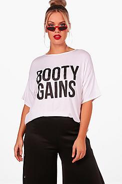 Boohoo Plus Zip Front Sports Stripe Hoody
