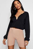 Boohoo Willow Zip Front Light Weight Crop Sweater
