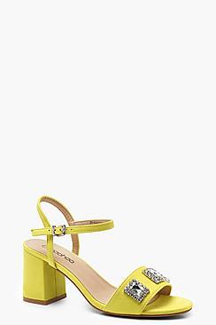 Boohoo Embellished Mid Heels