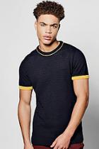 Boohoo Short Sleeve Mini Cable Knit T Shirt